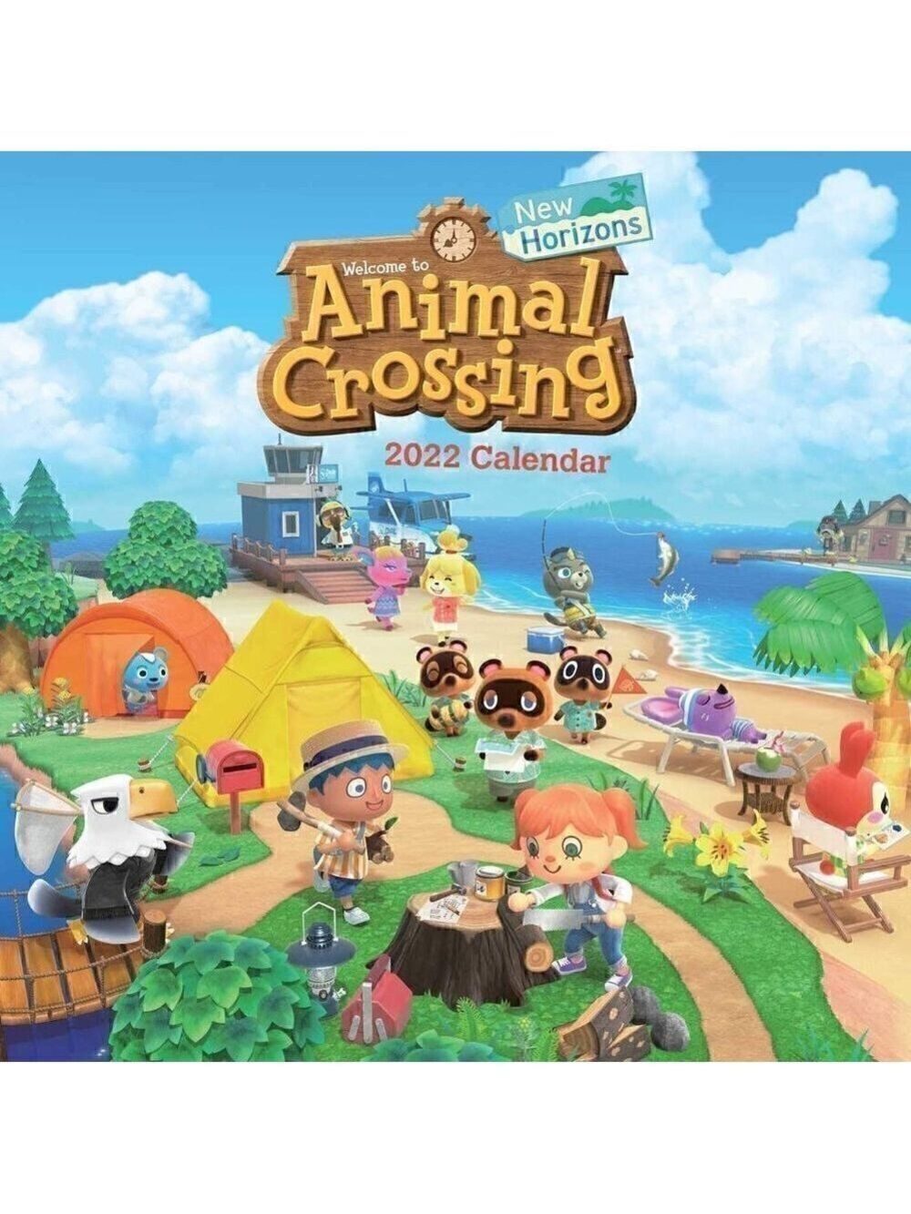 COLLECTORS Item Animal Crossing: New Horizons 2022 Wall Calendar, Nintendo